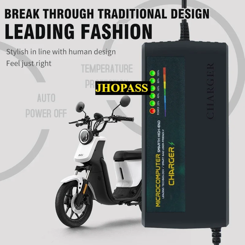 الذكية HD 96 فولت 20AH 6 LED عرض شاحن بطارية الرصاص الحمضية للدراجات النارية E-الدراجة سكوتر سيارة AC110V-220V الاتحاد الأوروبي الاتحاد الأفريقي الولايات المتحدة المملكة المتحدة قابس مهايئ