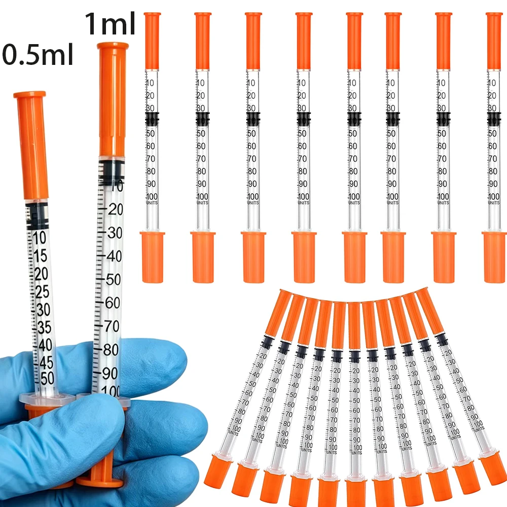 400-600-pack-05-1-ml-syringes-with-needles-individually-packaged-laboratory-consumables-for-pet-feeding-pipetting-and-dispens