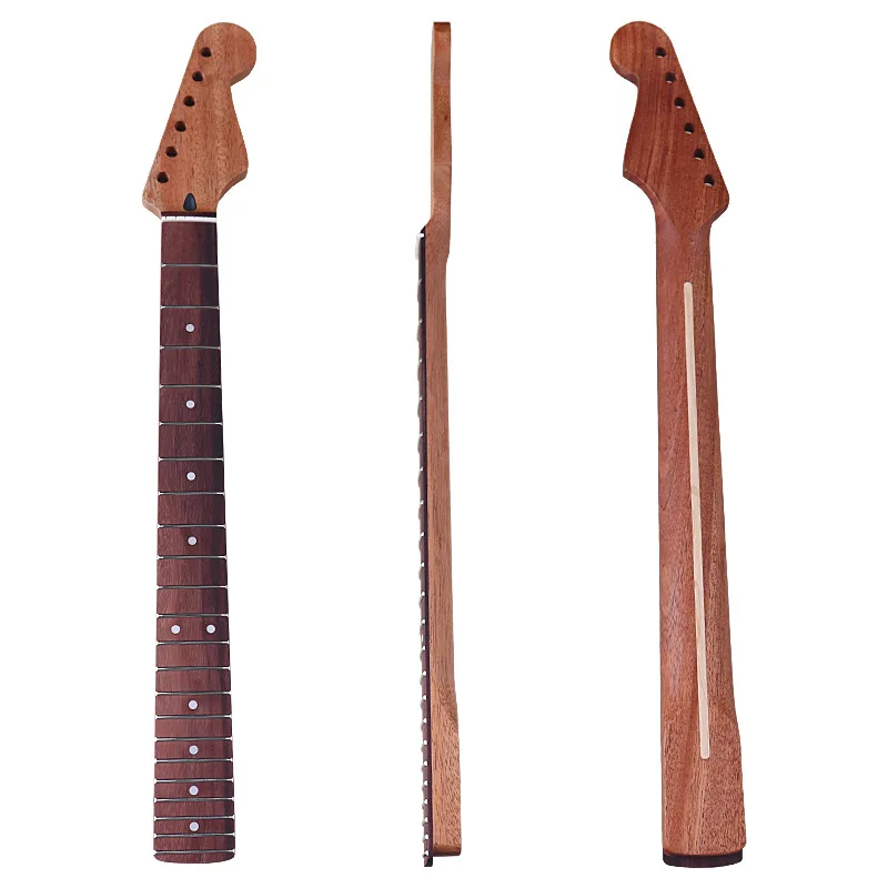 

DIY modification accessories for 6-string electric guitar neck, handle, matte mahogany core, rosewood fingerboard