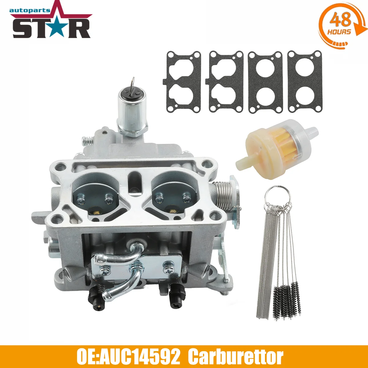 

1set Carburettor For 4x2 HPX 4x4 HPS 4x4 Trail HPX Gator Utility Vehicle AUC14592 AUC11868 MIA10675 With Gasket Cleaning Tool