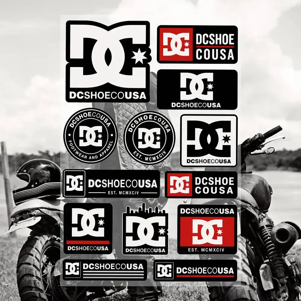 D-C-Sh-OE-C-OUSa- Aesthetic Graffiti Stickers Waterproof PVC Decals for Car Motorcycle Skateboard Helmet Notebook