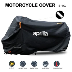 Motorcycle Cover Waterproof Outdoor All Season Dustproof UV Protective Moto Rain Cover for Aprilia RSV4 RS660 RS4 RS125 Tuono