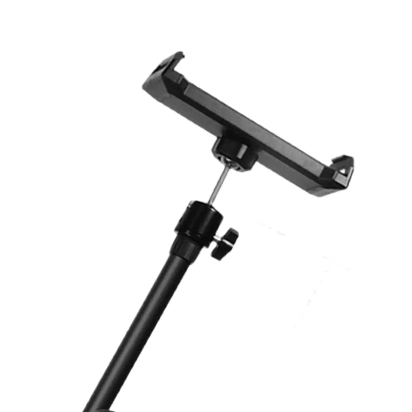 Rotating Microphone Stand Desktop Bracket Stand Adjustable Portable Phone Holder Mount Adapter for Vlog Singing Live Stream