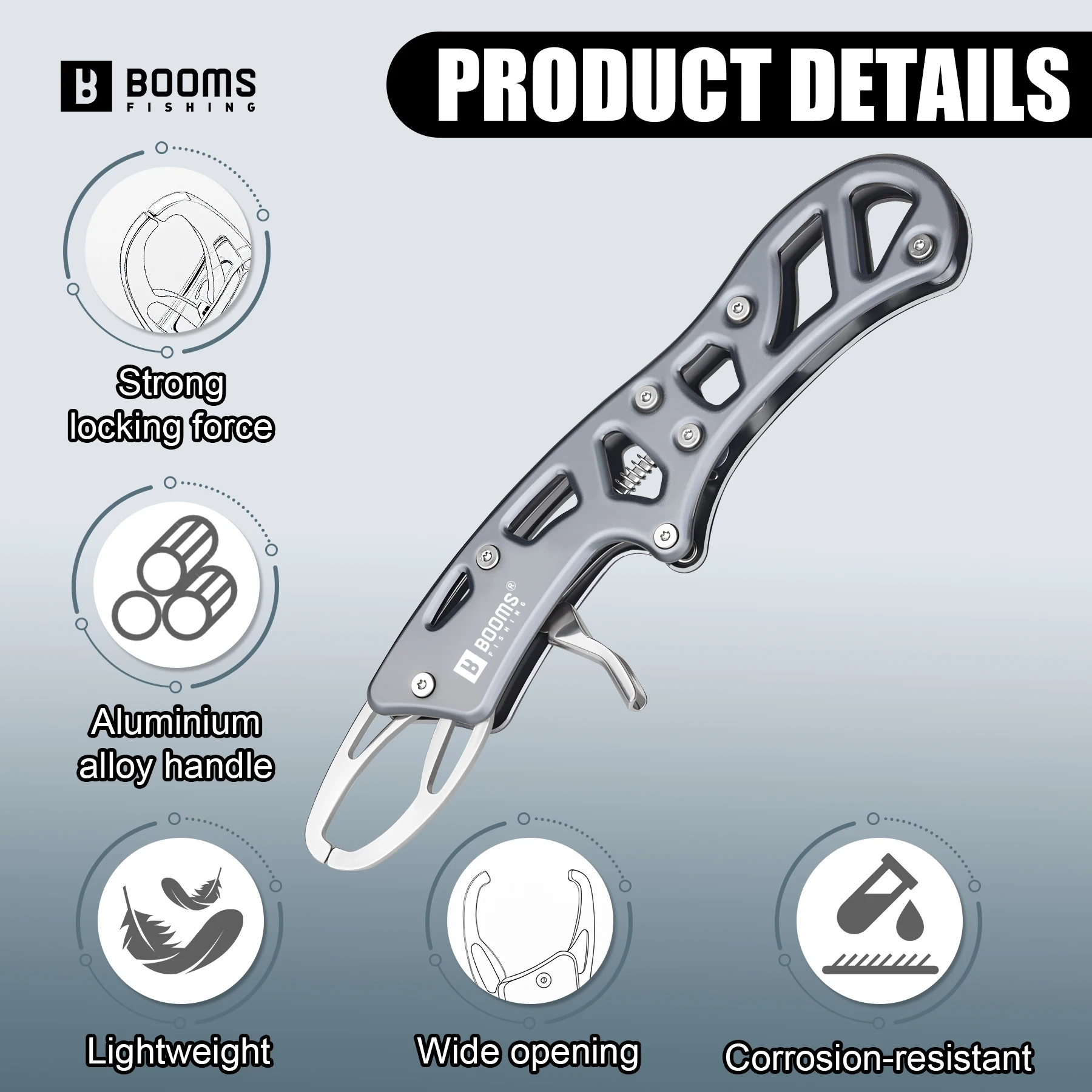 20KG Aluminum Fish Gripper 3