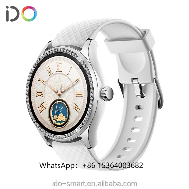 

TJXL-Fashion Ladies Diamonds Smartwatch IDW22 Women Watch IP68 Waterproof Level Smart Watch for Women With Good Quality BT Calli