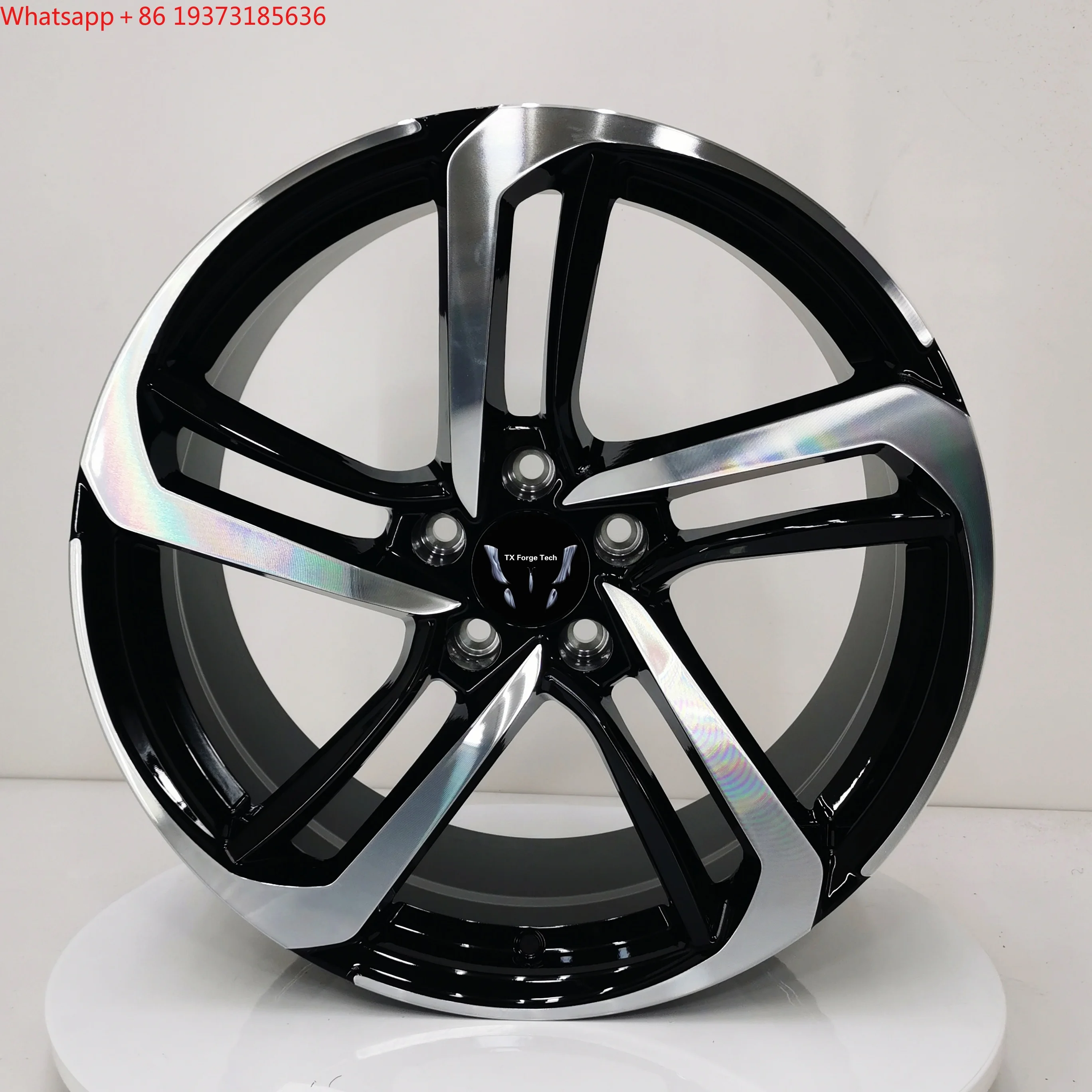 Factory Wholesale New Bronze Finishing Forged Monoblock Wheels 17-19 Inch Customizable Alloy Car Rims