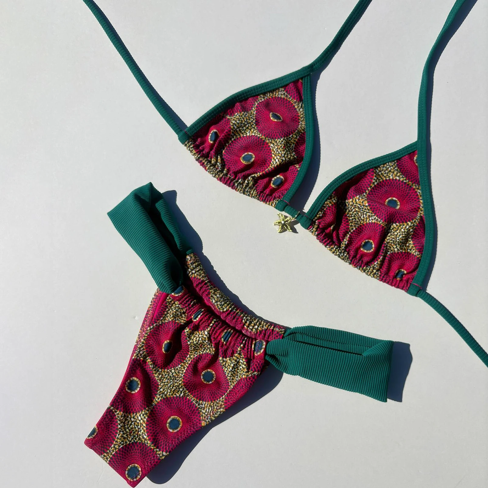 Push Up Bikini 2026 Sexy Women Swimsuit Female Swimwear Micro Bikini Set Bandeau Swimming Suit Beachwear Print Brazilian Biquini