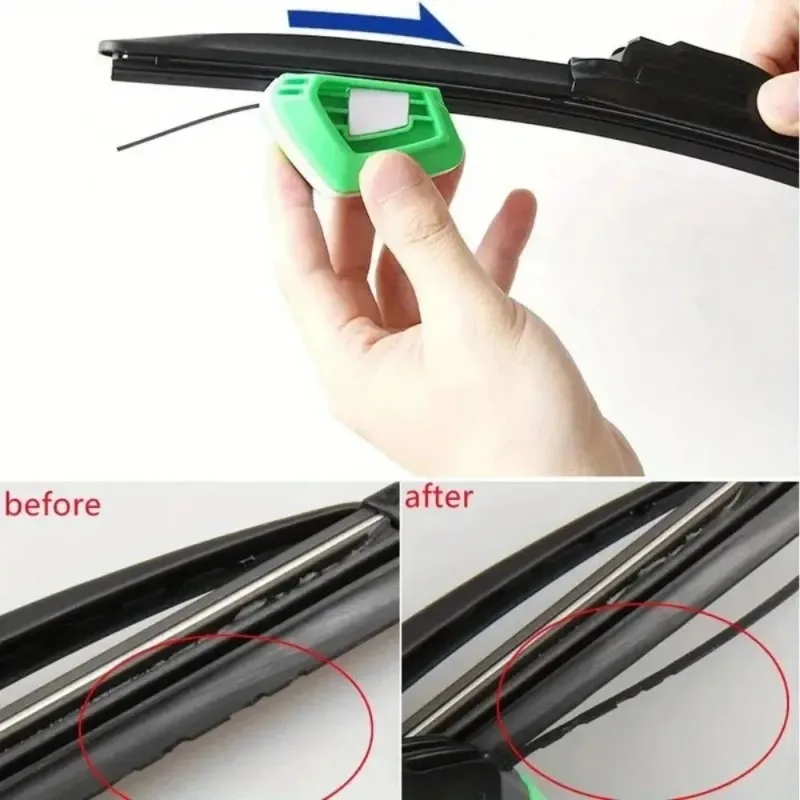 Car Wiper Repair Tool Windscreen Wiper Blade Wiperblade Cutter Rubber Regroove Tool Trimmer Restorer Car Accessories Car Parts