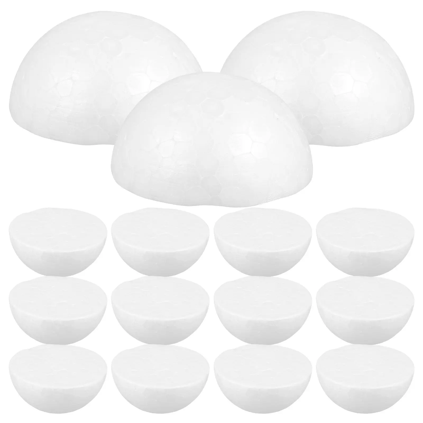 

30 Pcs Balls Semicircle Half Clay Children Children Ball Craft Christmas Model Decoration DIY Supplies Eco Material