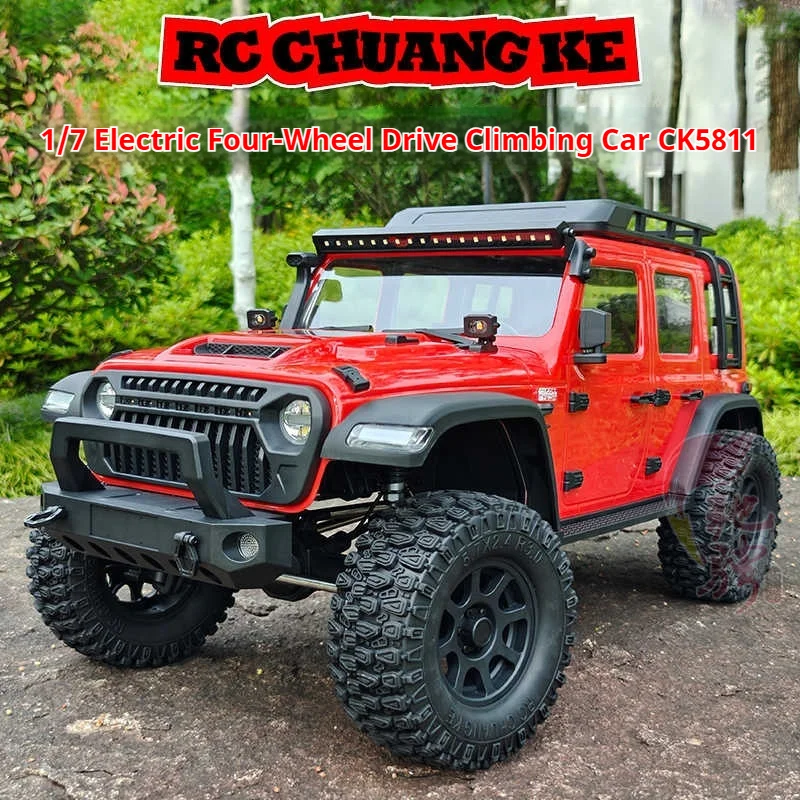 

CK5811 Wrangler 1:7 альпинистский автомобиль RC автомобиль с дистанционным управлением имитация внедорожника электрический полный привод бесщеточная игрушка