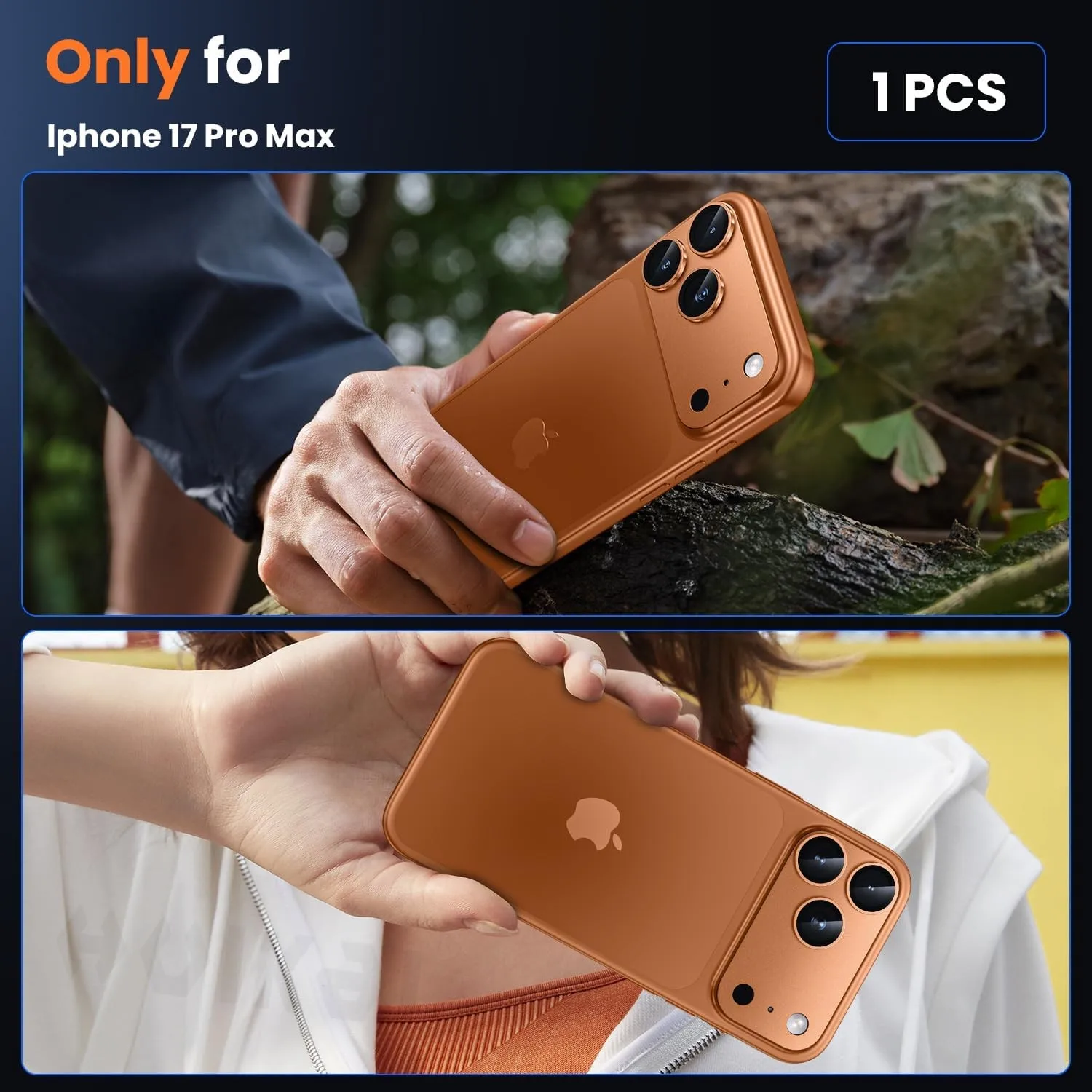 2 حزمة آيفون 17 برو ماكس 17 برو 17 كاميرا الهواء حامي العدسة العسكرية الصف شاتيربروف سبيكة المقسى عدسة حلقة غطاء الحالات #5