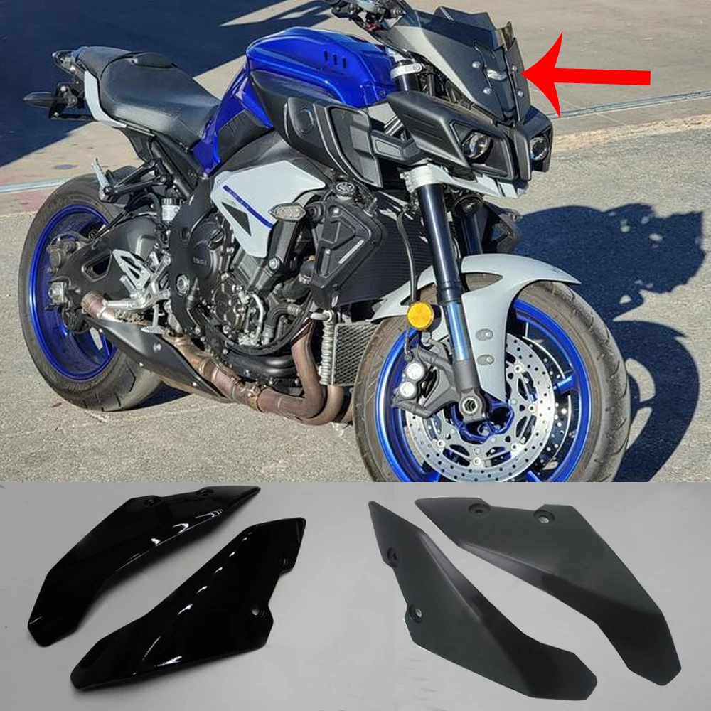 

MT10 Windscreen Side Panel Fairing Cover Cowl Moto Parts For Yamaha MT-10 SP FZ10 2016 2017 2018 2019 2020 2021 MT 10 Windshield