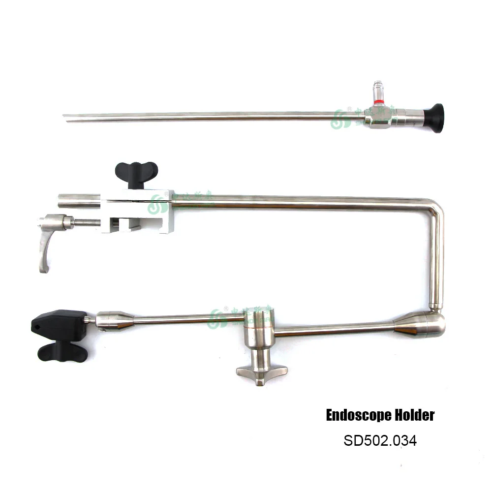 Medical endoscopic discectomy system Arm for holding scope endoscope holder and instruments holder