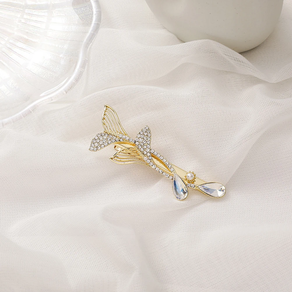 

Side Clamp Spring Hairpin Accessories Alloy Clips Barrettes Woman Hairpins Women Bobby for