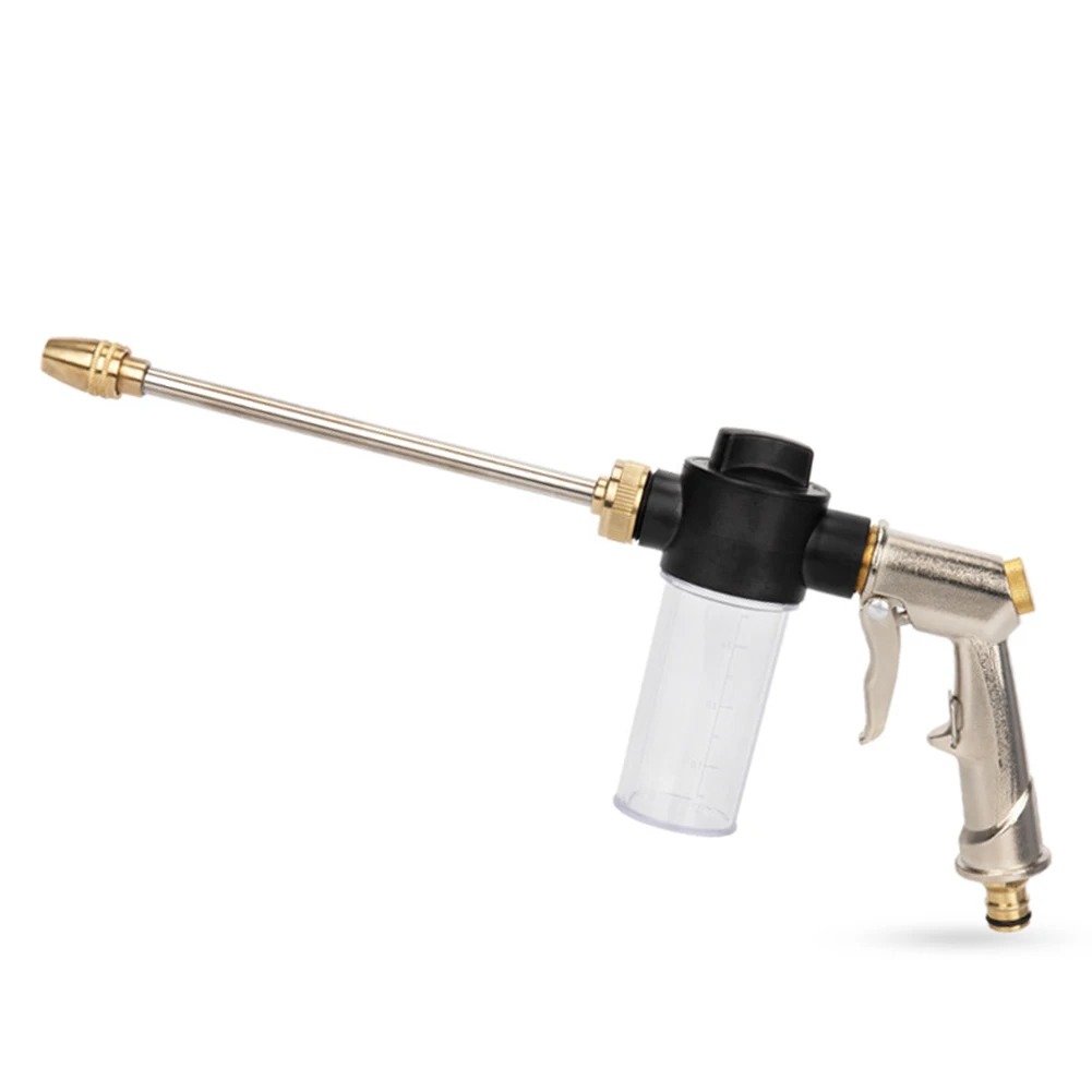 

Foam Bottle High Pressure Washer Outdoor Cleaning Silver Car Window Cleaning Tools Accessories Easy To Use Non-Deformable