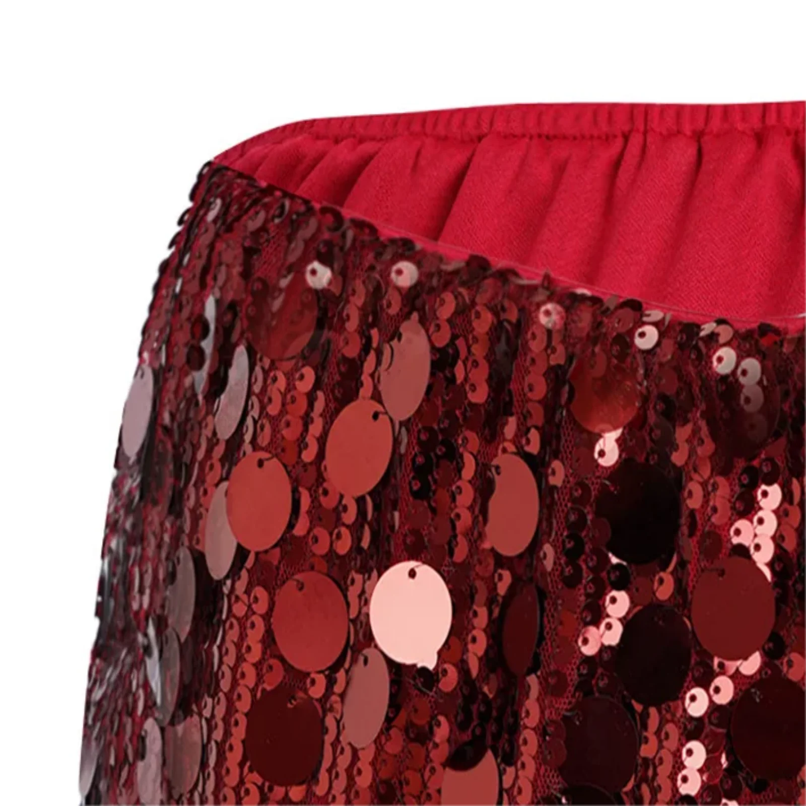 

Womens Glittery Sequin Shorts with Fully Lined Low Rise Elastic Waistband Hot Pants Booty Shorts for Club Party Music Stage