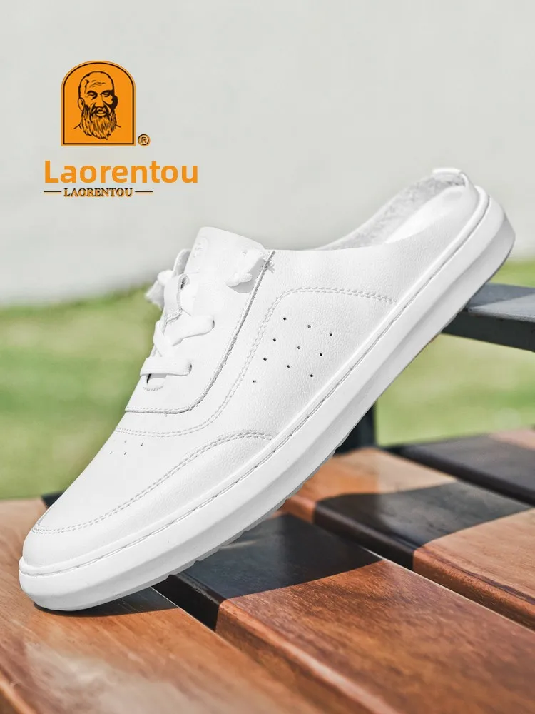 chaussures-decontractees-en-cuir-pour-hommes-respirantes-a-enfiler-talon-plat-bout-rond-semelle-en-caoutchouc-sandales-d'ete-confortables-sans-soutien-dorsal