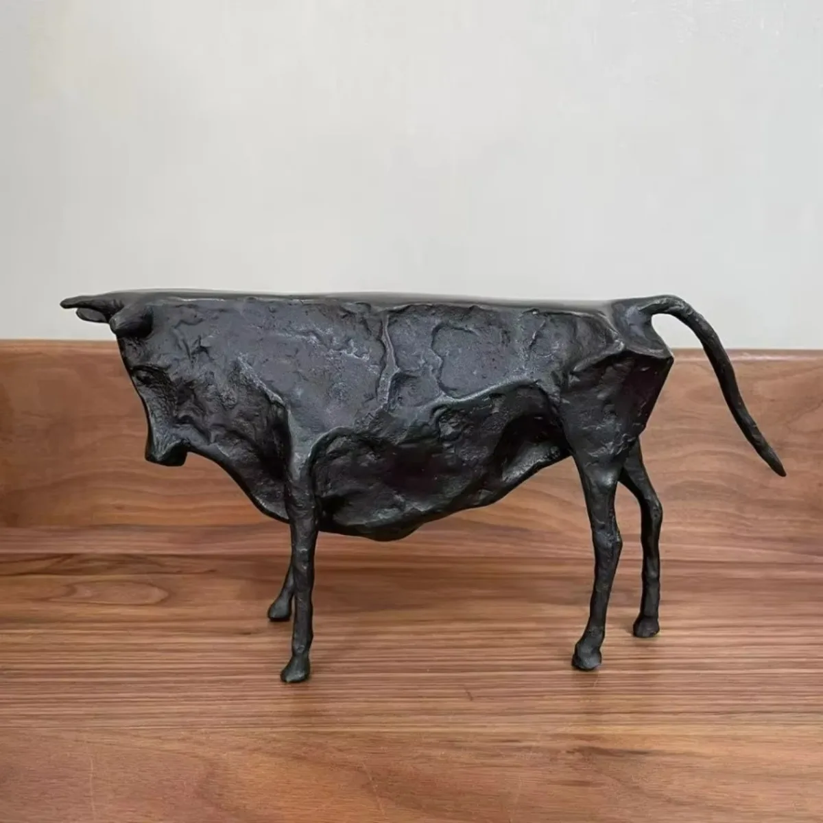 Abstract Bronze Bull Statue By Picasso Famous Bronze Bull Sculpture Bronze Replica Art Crafts for Home Decor Collection Gifts