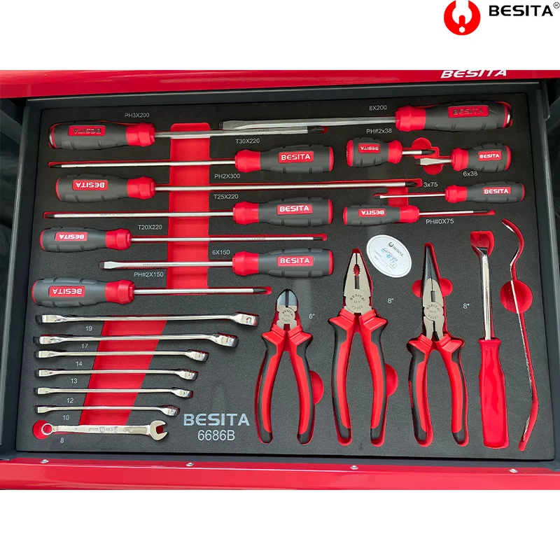 226 PCS Automotive Mechanic Home Sockets Total Tools Auto Repair 1/2 Inch Torque Wrench 216-piece Car Tool Combination Set