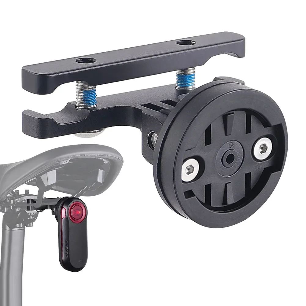 دراجة مصباح جبل الدراجة Seatpost قوس الجبلية الضوء الخلفي السرج دعم الدراجة ضوء Seatpost حامل ل Garmin Varia الرادار الرؤية الخلفية #5