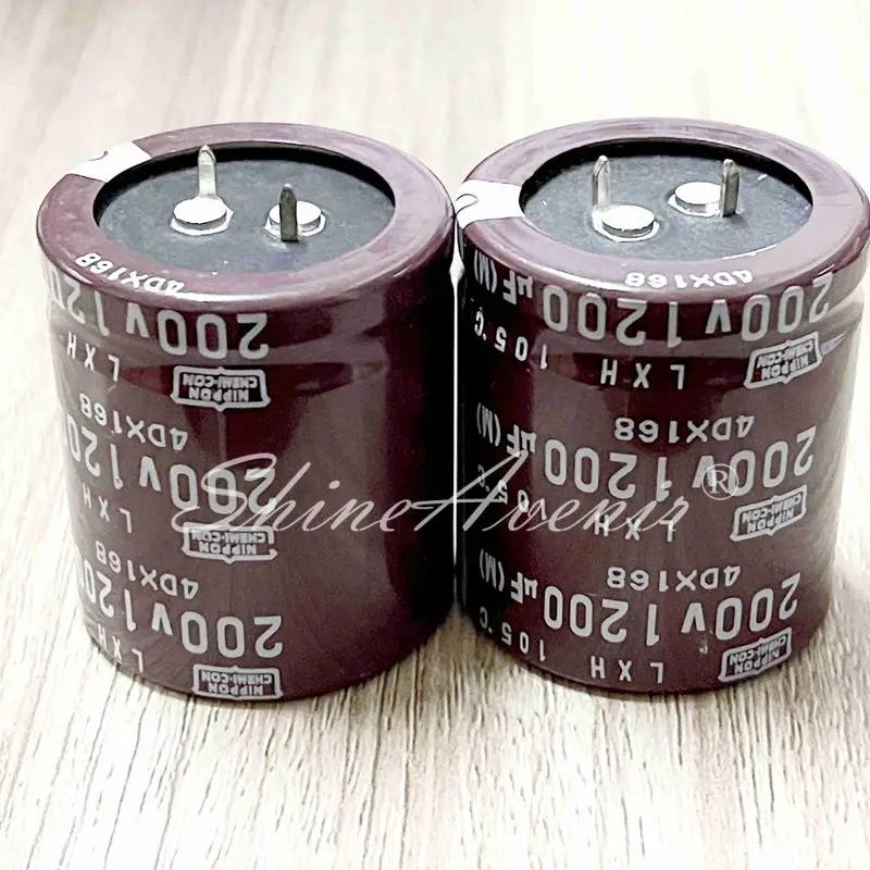 

5PCS 200V1200UF LXH 35*40 105℃ Aluminum Electrolytic Capacitors High frequency long life New Original