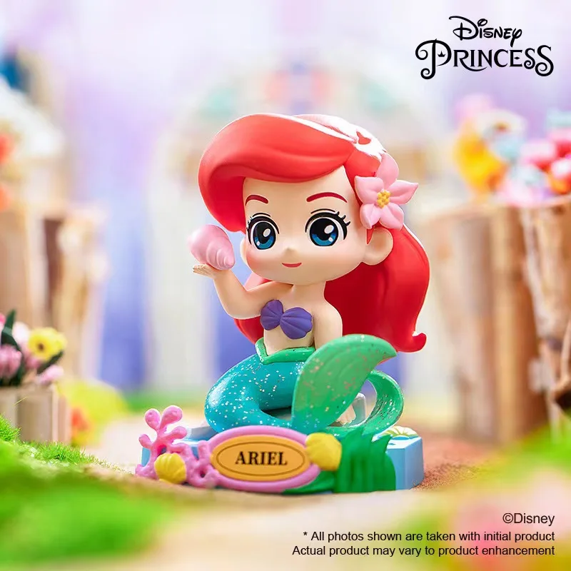 ديزني الأميرة حديقة حلم سلسلة صندوق أعمى سنو وايت سندريلا حسناء عمل الشكل سطح المكتب زخرفة لعبة نموذج دمى هدايا #2