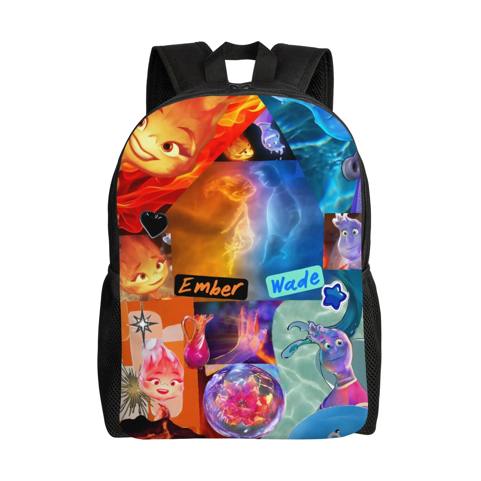 

1Piece Book Pack Elemental Cartoon Backpack New Semester Begins