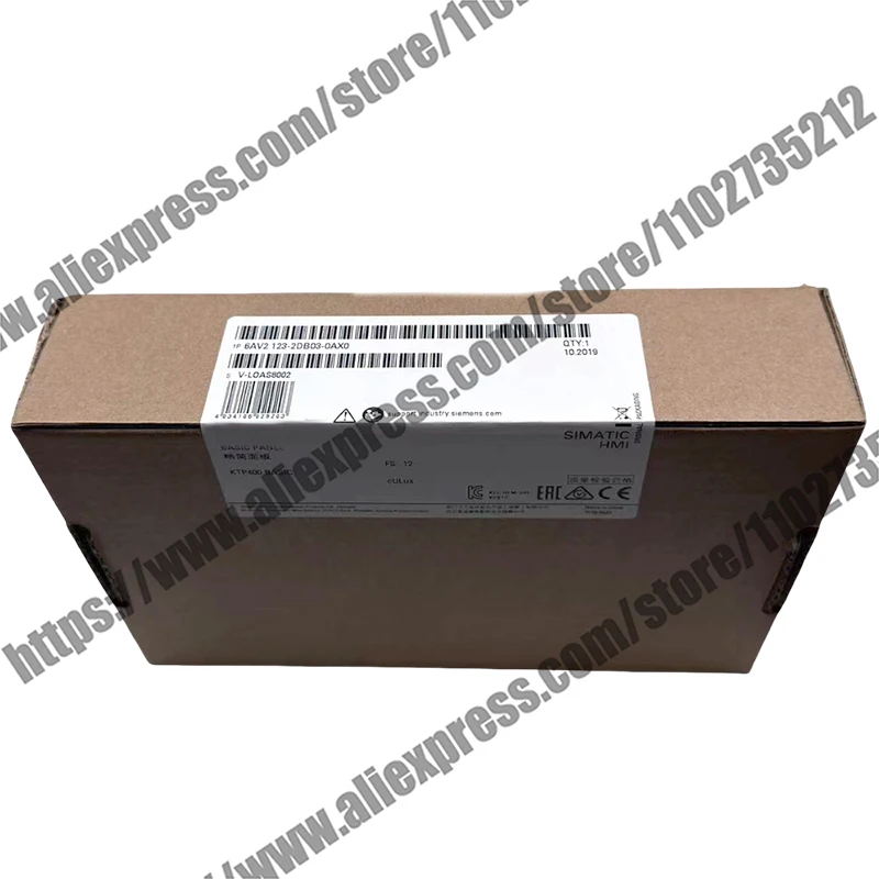 

PLC KTP400 Basic Panel Key Touch 4 TFT Display Lnterface 6AV2 123 6AV2123-2DB03-0AX0 6AV21232DB030AX0