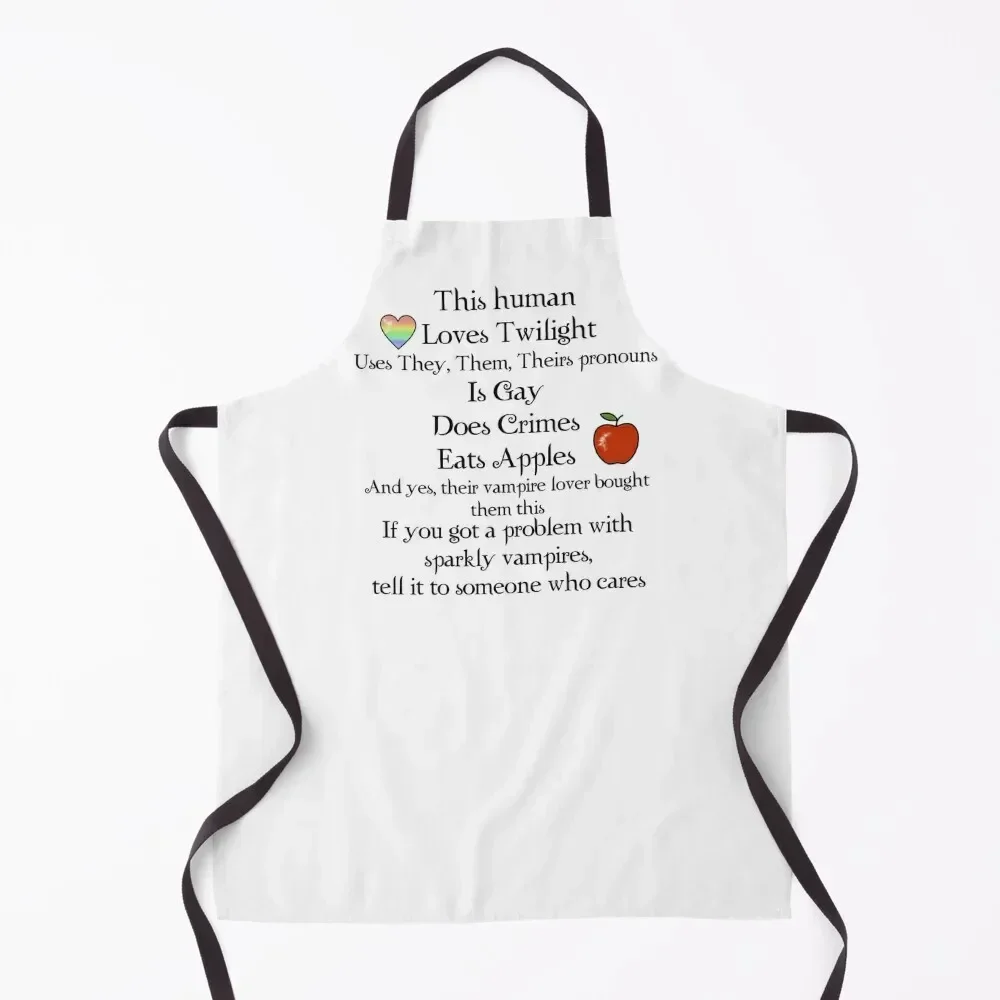 Twilight Oddly Specific Apron work ladies Cooking Kitchens For Men Apron