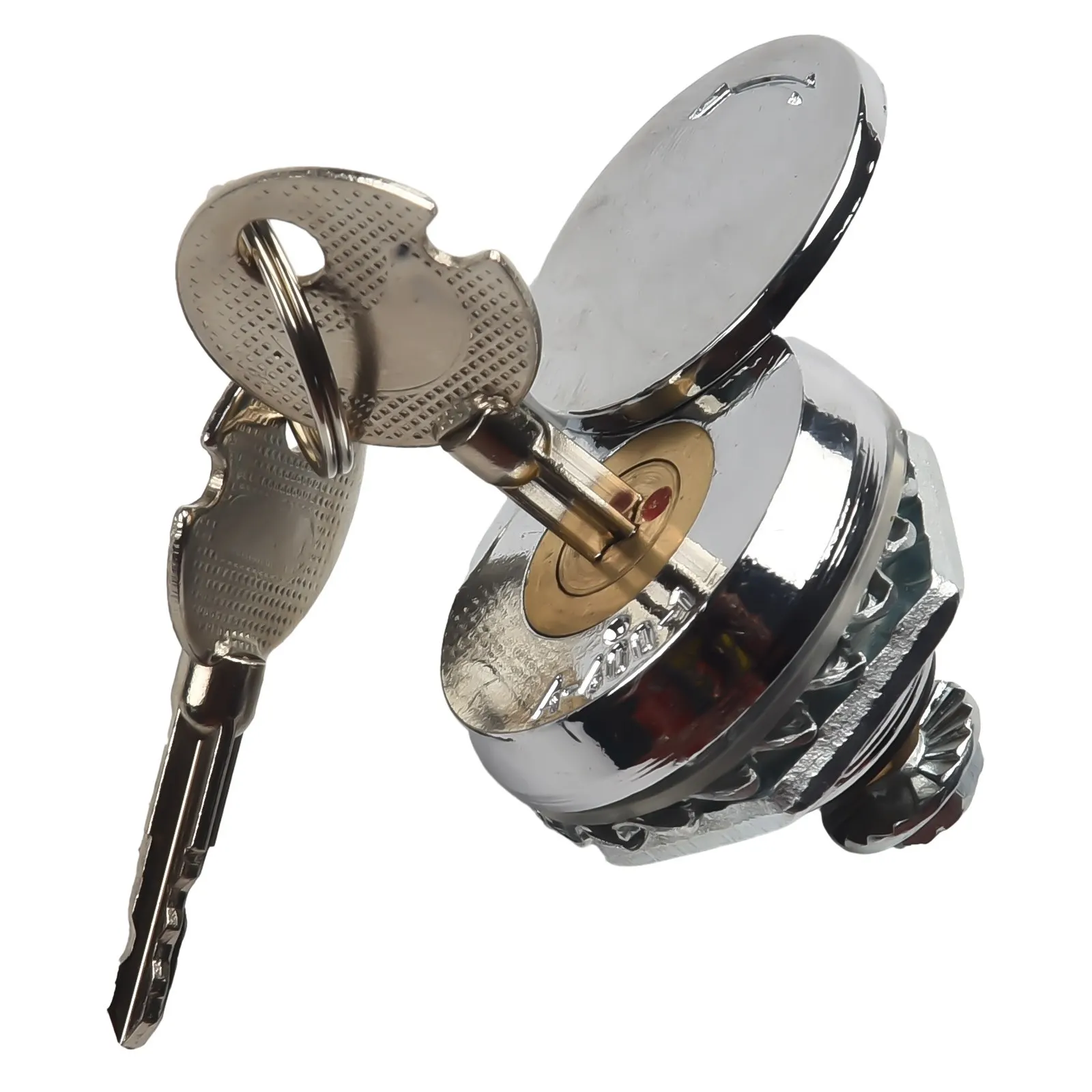 Cam Lock Padlock Door Lock Lock Cylinder With Cover With 2 Keys 22 X 16mm Aluminum Alloy Cabinet Mailbox Drawer Cupboard