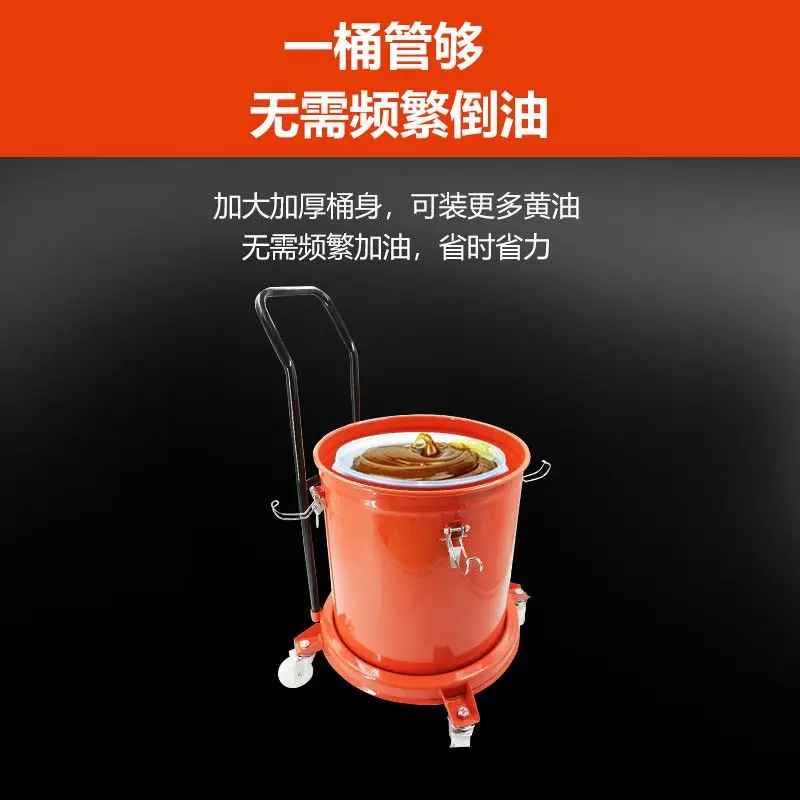 

Butter engine pneumatic high pressure oil injector small filling machine