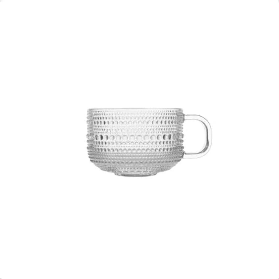 

Forta Jupiter Glassware 13.5 Oz. Tea Cappino Cup Set of 6 Clear
