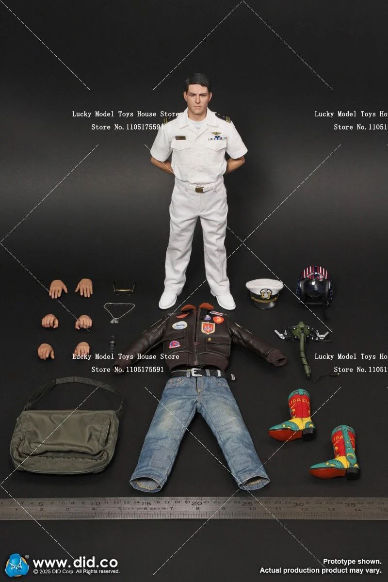 1/6 Collectible Peter Lieutenant Action Figure MA80181 Did Movie Handsome US Pilot Tom Simulation 12inch Man Soldier Model Toys
