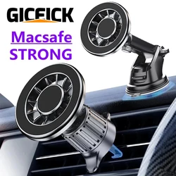 For MagSafe Magnetic Car Phone Holder Stand Magnet Support GPS Bracket in Car For iPhone 15 14 13 12 Samsung Xiaomi Accessories