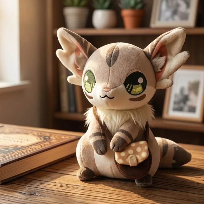 

Милая плюшевая игрушка-талисман Nutter, креативная мягкая плюшевая кукла-талисман, настольное украшение, подарок для фанатов и коллекционеров