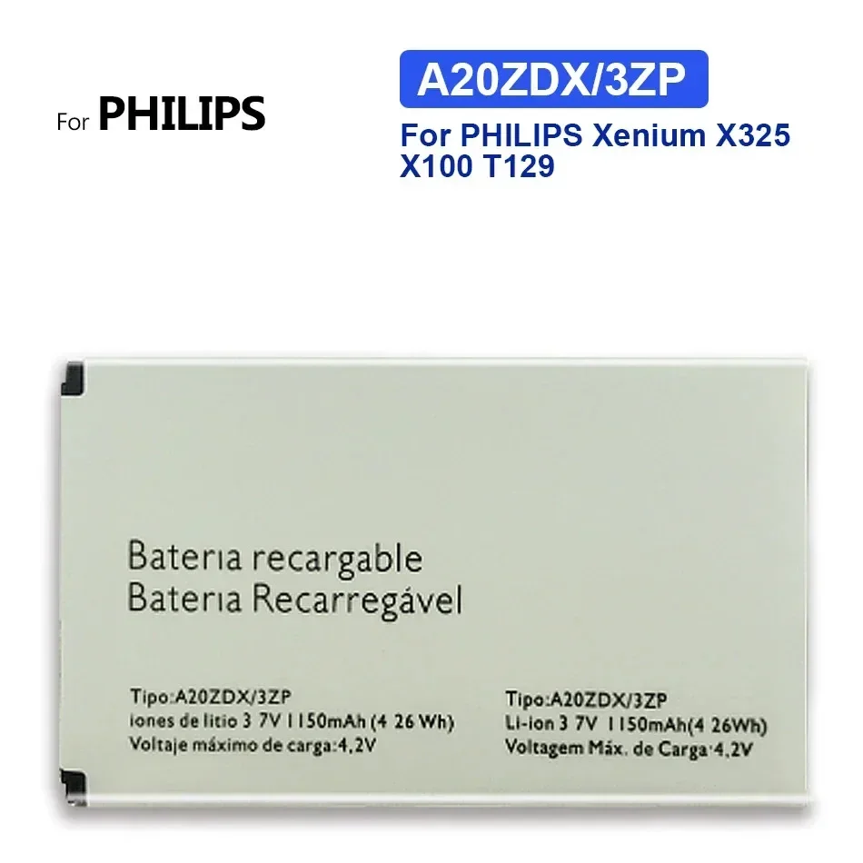 A20ZDX/3ZP Replacement Battery For PHILIPS Xenium X325 X100 T129 Smart Moble Phone With Track Code