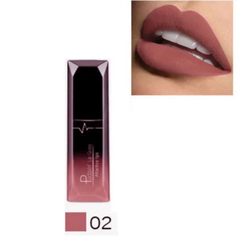 Pudaier 21สีMatte LiquidลิปสติกNude Velvet Lip Glossยาวนานเซ็กซี่สีแดงLip Tintเครื่องสำอางค์แต่งหน้าของขวัญ