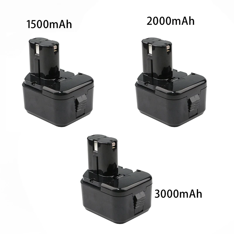 RISE-For Hitachi 12V EB1212 EB1220 EB1214S EB1220BL Multi-Function Convenient Cordless Power Tool Battery