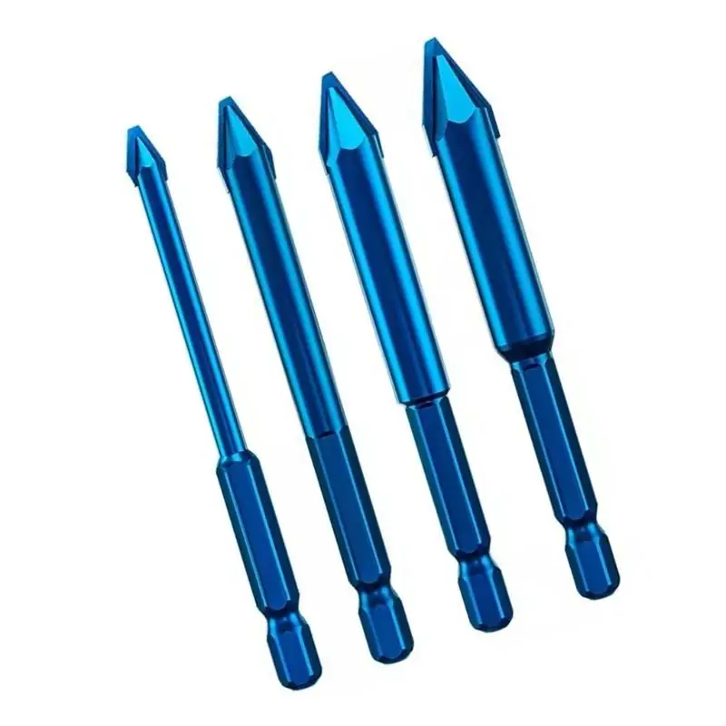 G6KF لقمة ثقب البلاط الاحترافية ذات الصلابة العالية، طرف غريب الأطوار، الحفر الجاف بدون ماء لحفر الزوايا الدقيقة #3