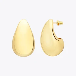 ENFASHION Glossy Stud Earrings For Women Gold Color In Earings Fashion Cute Jewelry Aretes De Mujer Birthday Wholesale E231503