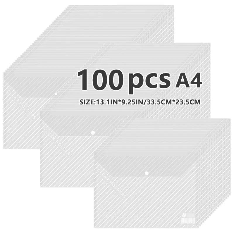 Прозрачная Сумка для документов, водонепроницаемая полипропиленовая Сумка для документов A4, портфель для студентов и офисов, универсальная Сумка для документов