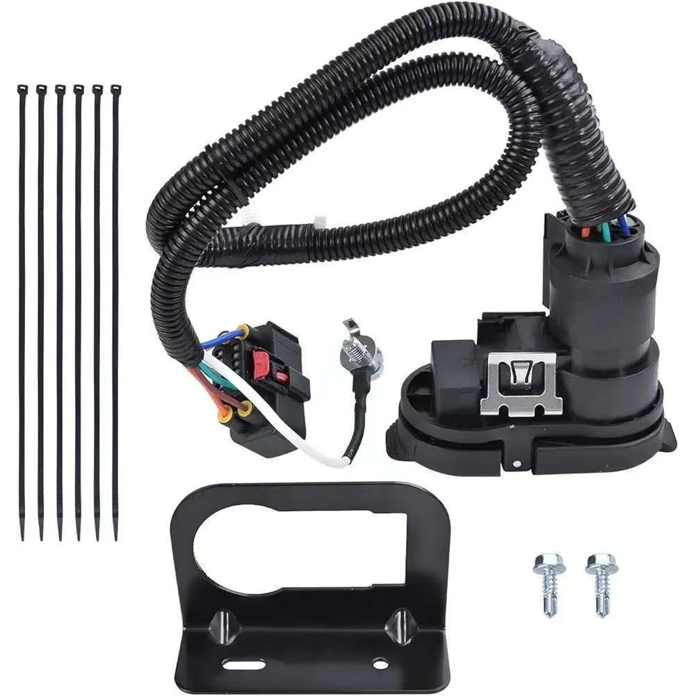 

9L3Z-15A416-A Trailer Hook Wiring Harness Kit, Trailer Connector, Towing Harness Kit With Steel Frame Set