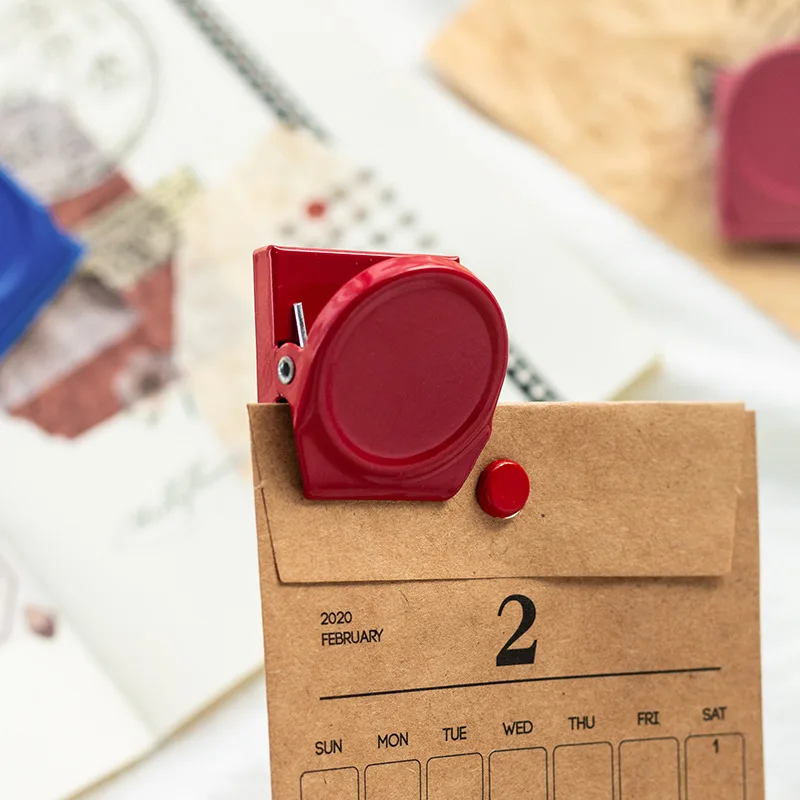 Note Memo Clip Candy-Colored Creative Magnet Metal Message Clips Multi-Functional Storage School Office Supplies