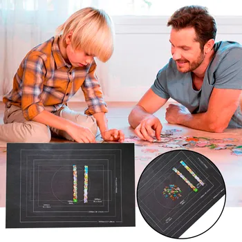 휴대용 전문 퍼즐 롤 매트 담요 펠트 매트, 퍼즐 여행 보관 가방, 최대 1500 개, 2000/3000 개 액세서리  Best5
