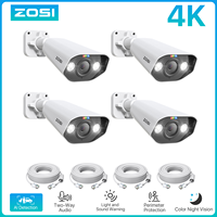 ZOSI 4K 8MP 5MP Add-on Camera for PoE Security Camera System, Work with ZOSI 8 Channel 16 Channel PoE NVR