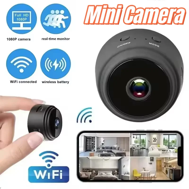 Nouvelle mini caméra de sécurité Wifi A9 1080p HD, surveillance sans fil, protection de sécurité, caméras de surveillance à distance, caméra de fenêtre