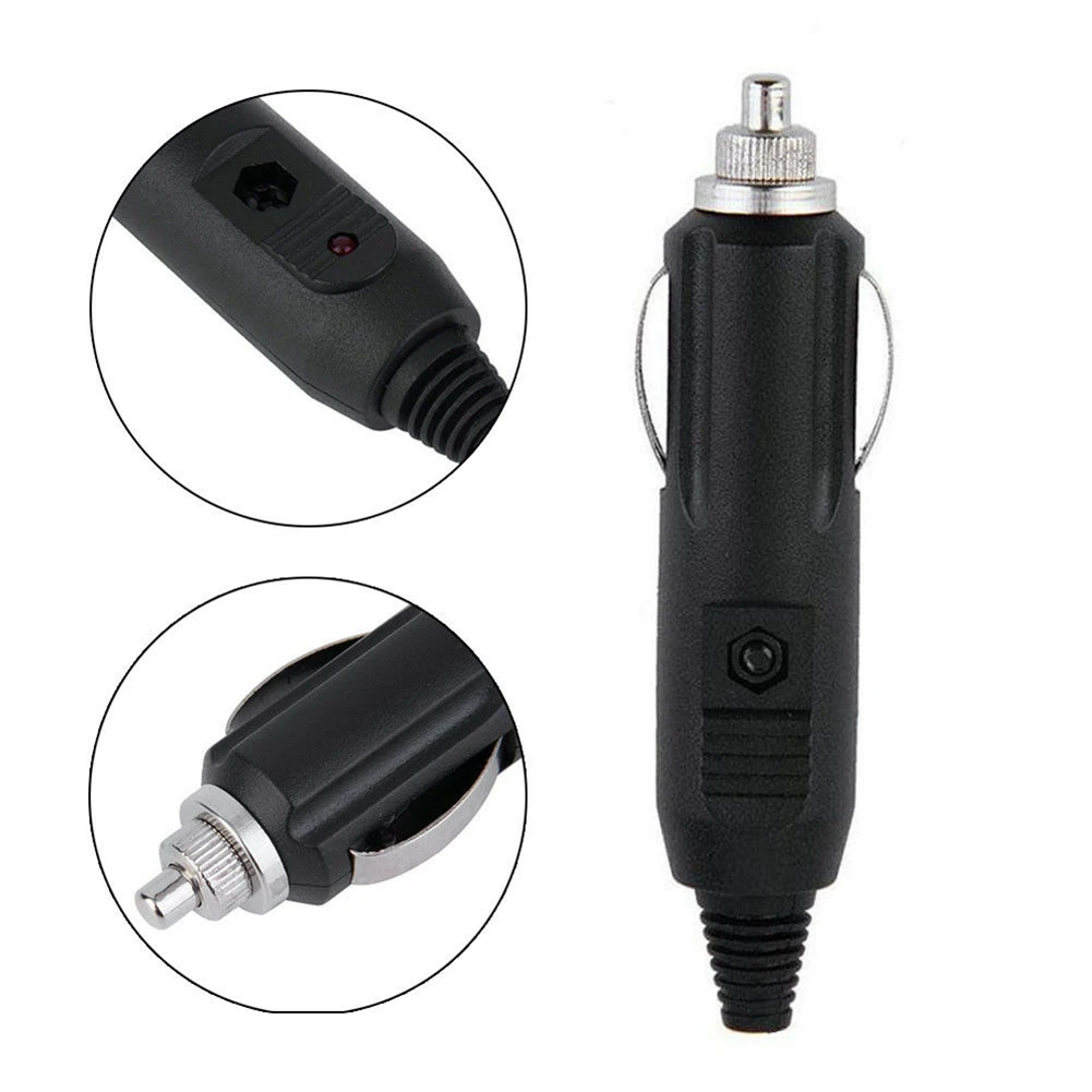 12V Fused Automotive Power Connector for 12V DC Device Integration Including Air Pumps GPS Units Dashcams and Lighting