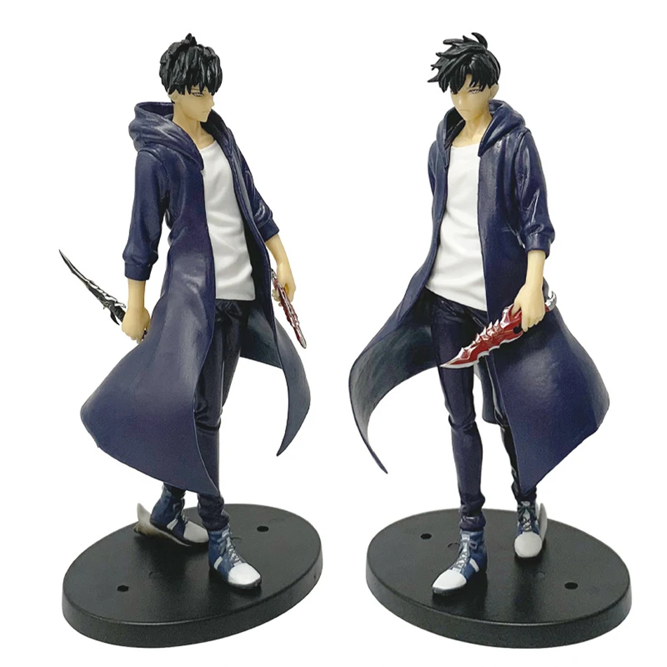 Auf Lager: Solo Leveling (Anime-Version) Figur - Sung Jinwoo Actionfigur 21cm PVC Sammelfigur Modell Spielzeug Neujahrsgeschenk ﻿ – Detail 3