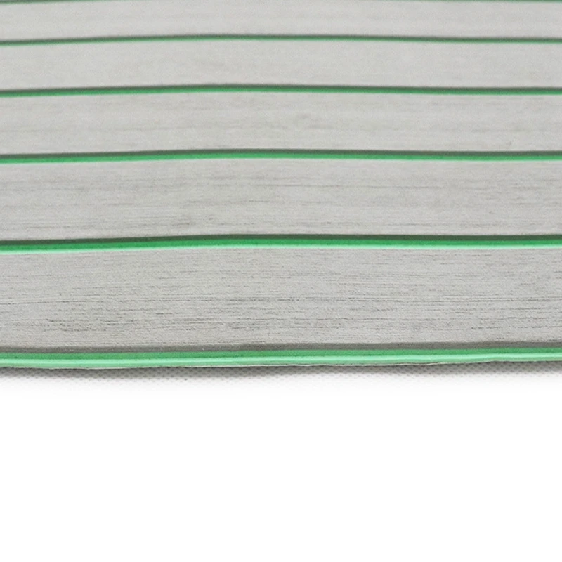 

ABLK 2400X450X6mm EVA Foam Boat Marine Flooring Non-Skid Self Adhesive Marine Boat Deck Mat Decking Sheet Striped Yacht Mat