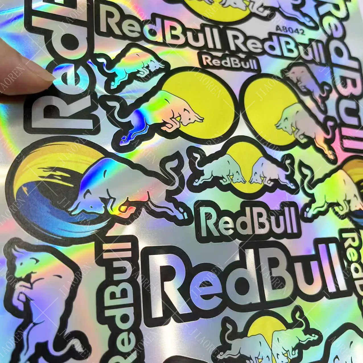 

Christmas Laser Red Bull Stickers Motorcycle Declas Kit